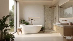 salle de bain naturel